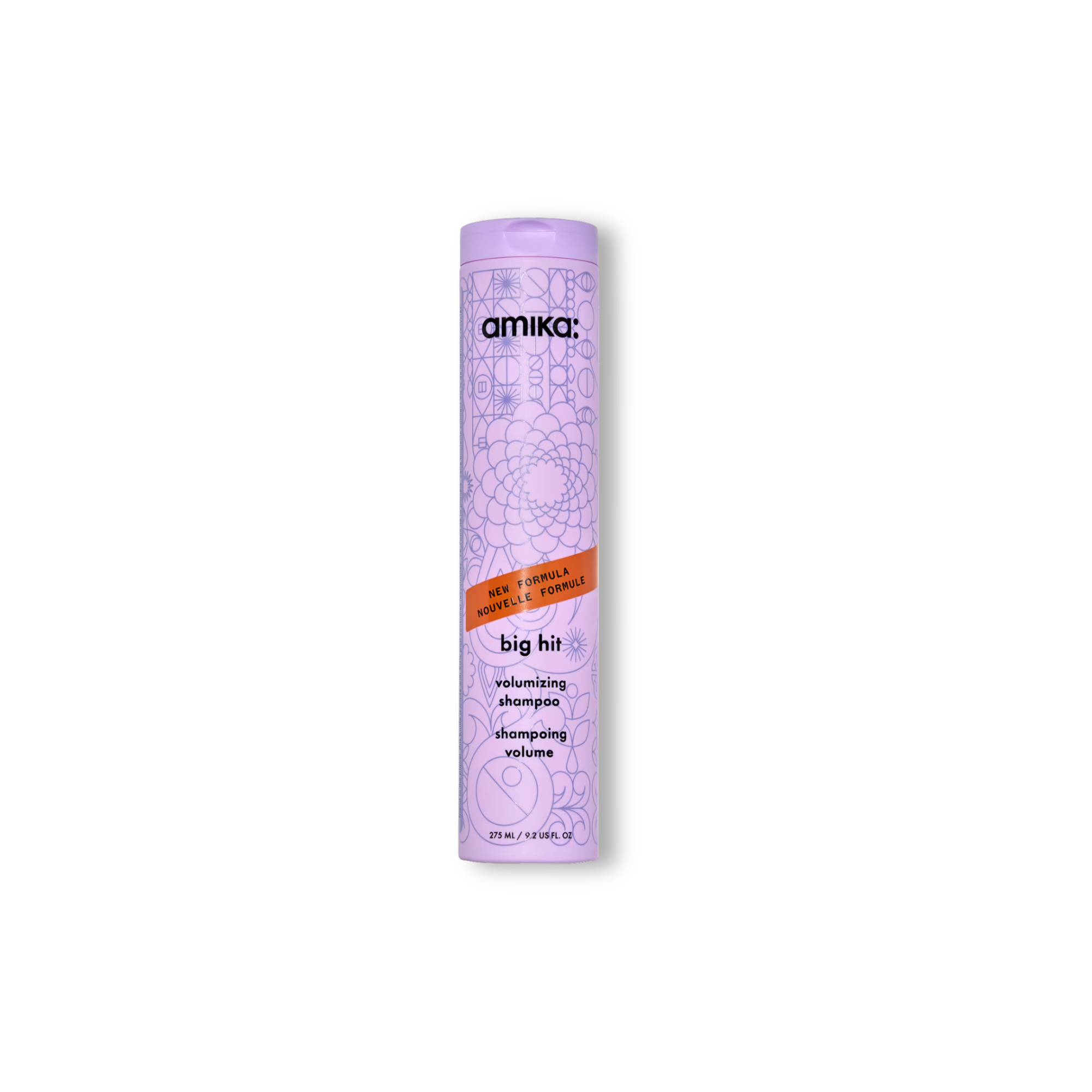 Amika Big Hit Volumizing Shampoo – kevyt volyymishampoo ohuille ja keskipaksuille hiuksille