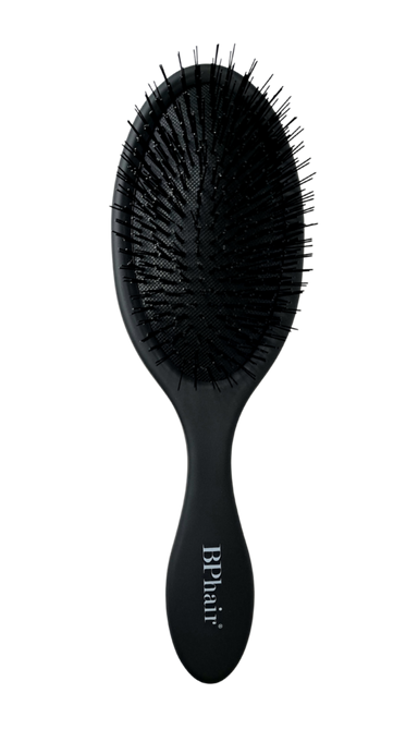 BPHair Extension Brush - Harja hiustenpidennyksille - Matte Black