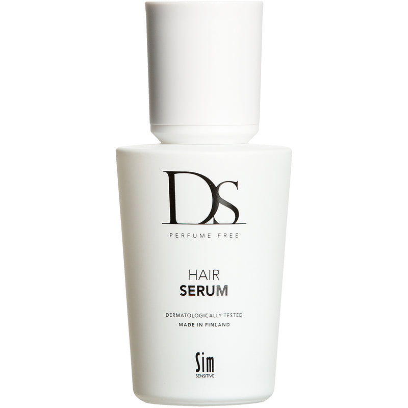 DS Hair Serum - hajusteeton hiusseerumi pörröisille hiuksille lämpö- ja UV-suojalla 50 ml