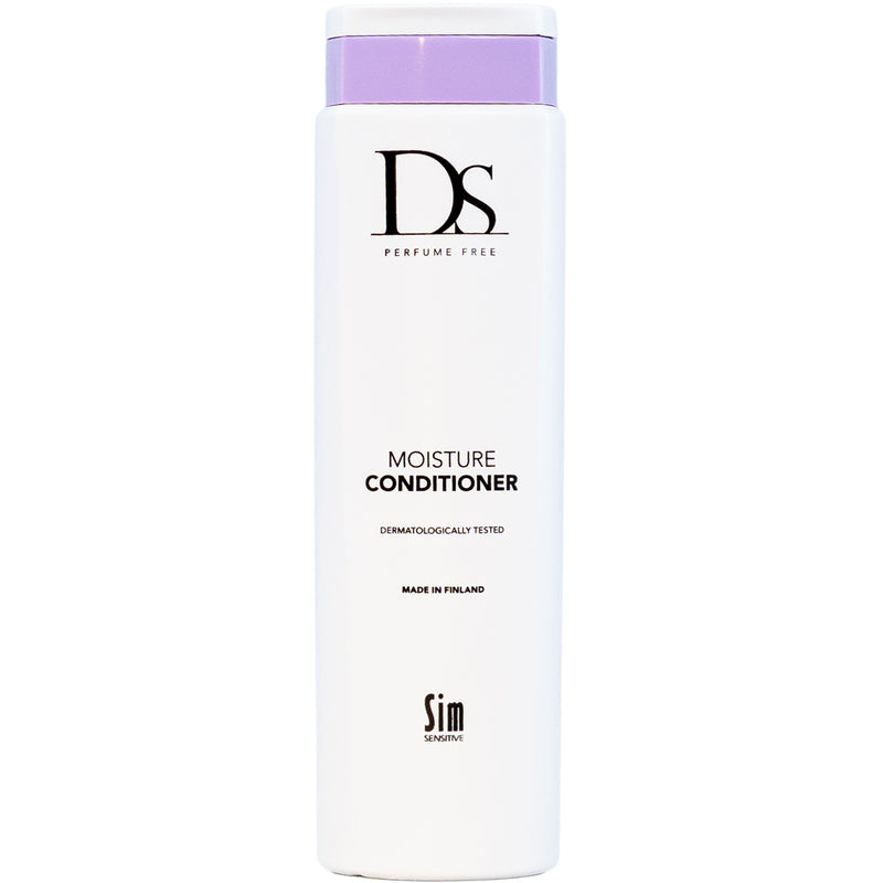 DS Moisture Conditioner - hajusteeton kosteuttava hoitoaine kuiville ja kiharoille hiuksille 200 ml