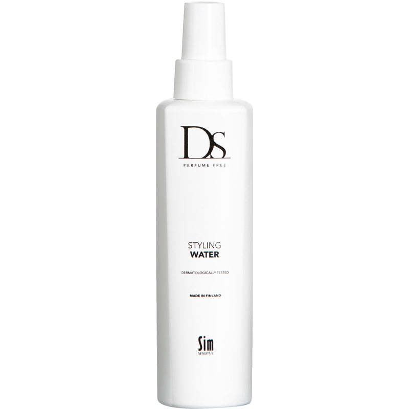 DS Styling Water 200ml - hajusteeton muotoiluvesi, joka antaa kevyttä pitoa ja volyymia hiuksille