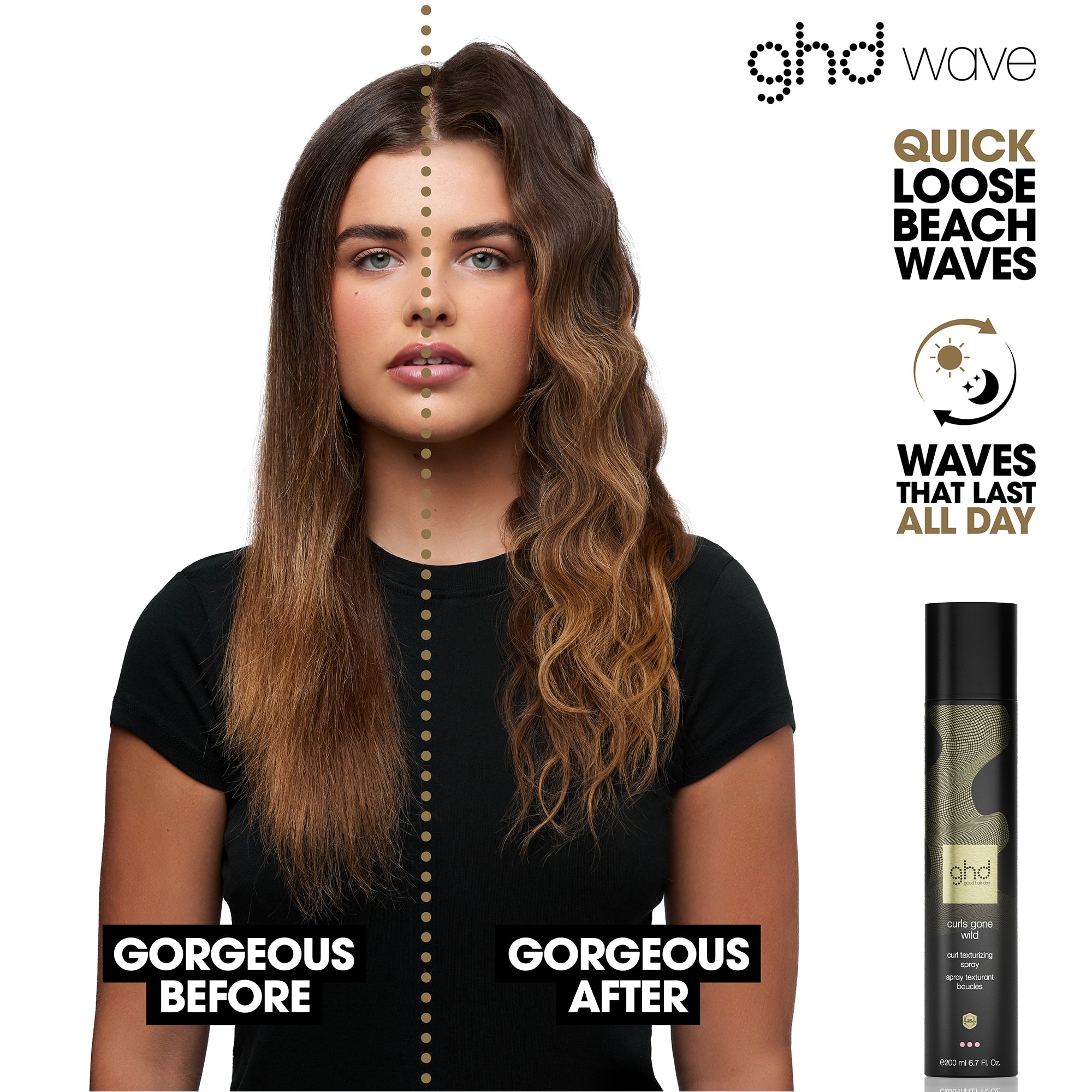 Ghd Curls Gone Wild – kiharoiden teksturointisuihke 120 ml