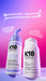 K18 TripleBright Purple Shampoo ja K18 Leave-In Molecular Repair Hair Mask vaaleille ja vaalennetuille hiuksille