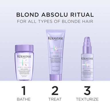 Kérastase Blond Absolu vaaleiden hiusten hoitosetti