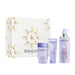 Kérastase Blond Absolu Trio Holiday Set 2026 -lahjapakkaus vaalennetuille hiuksille.