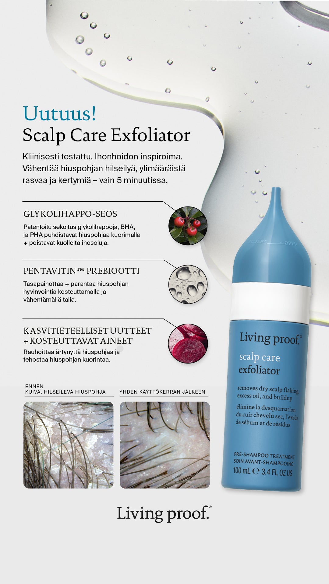 Living Proof Scalp Care Exfoliator 100ml