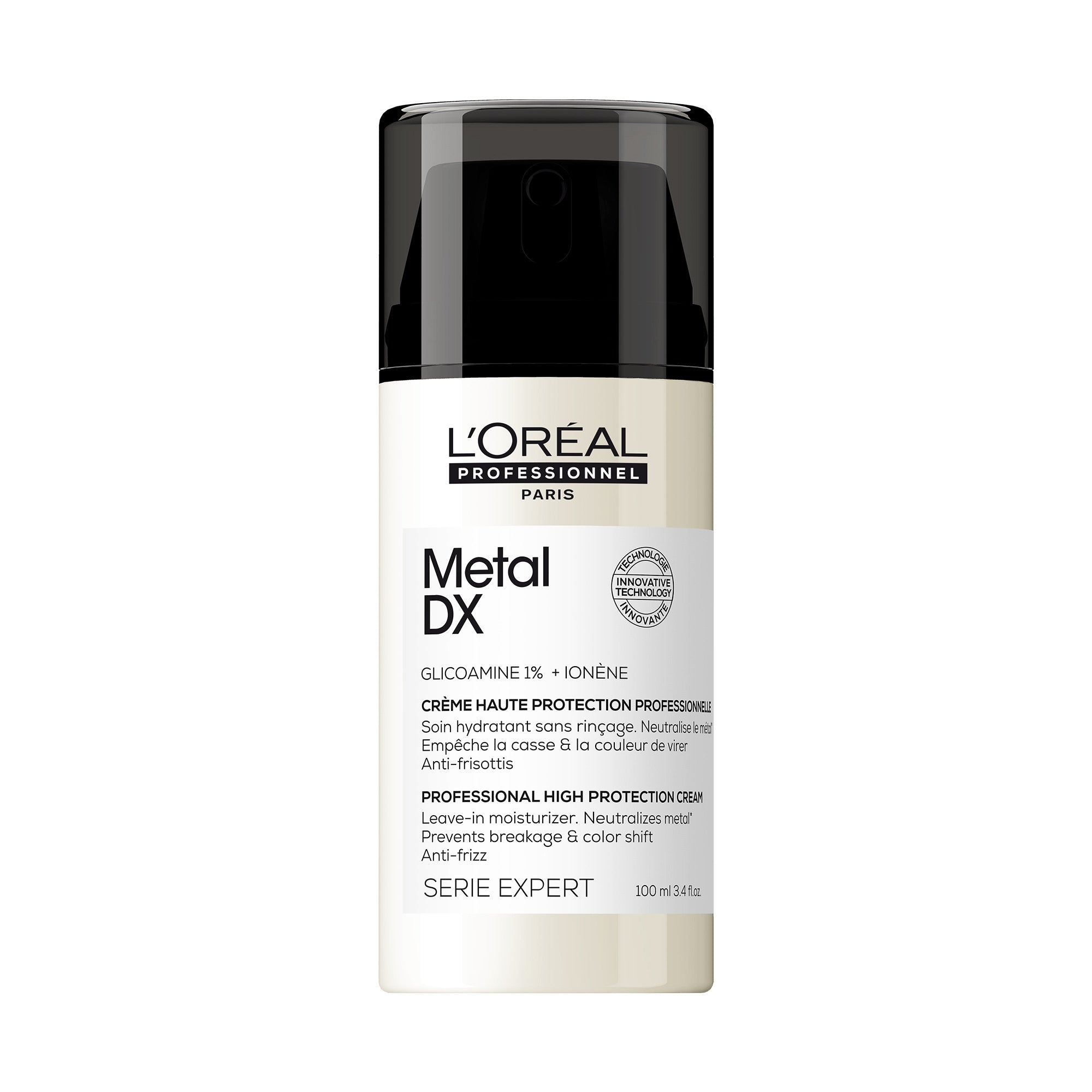 L'Oréal Professionnel Metal DX Cream Leave-In 100 ml suojaava leave-in-voide värjätyille ja käsitellyille hiuksille
