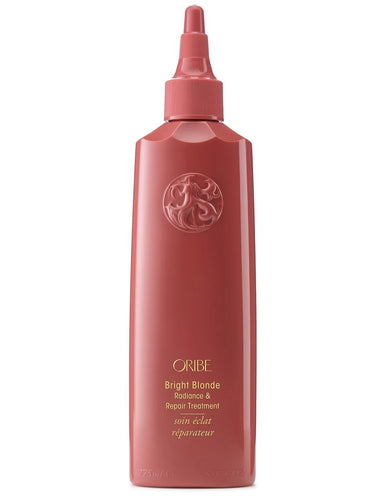 Oribe Bright Blonde Radiance & Repair Treatment 175 ml sävyttävä tehohoito vaaleille hiuksille.
