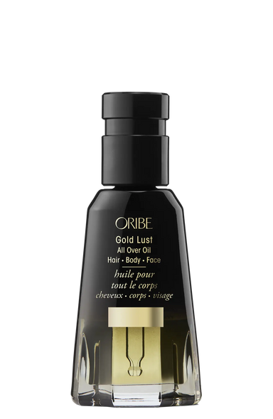 Oribe Gold Lust All Over Oil 50 ml monikäyttöinen öljy hiuksille, kasvoille ja vartalolle.