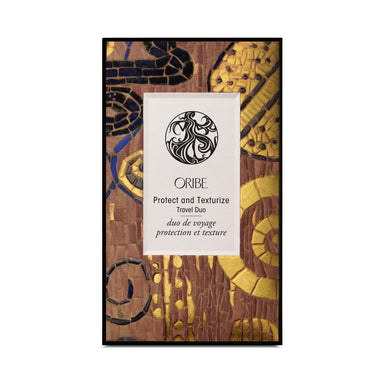Oribe Protect & Texturize Holiday 2026 limited edition -pakkaus, jonka on suunnitellut ranskalainen taiteilija Mathilde Herrero.