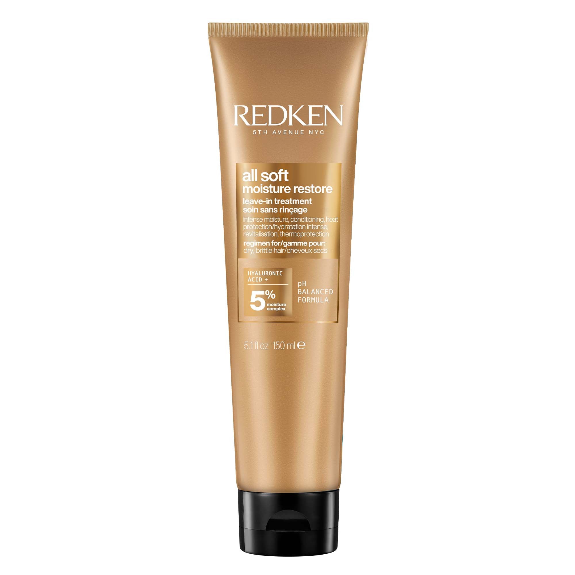 Redken All Soft Moisture Restore 150 ml leave-in-hoito kuiville hiuksille