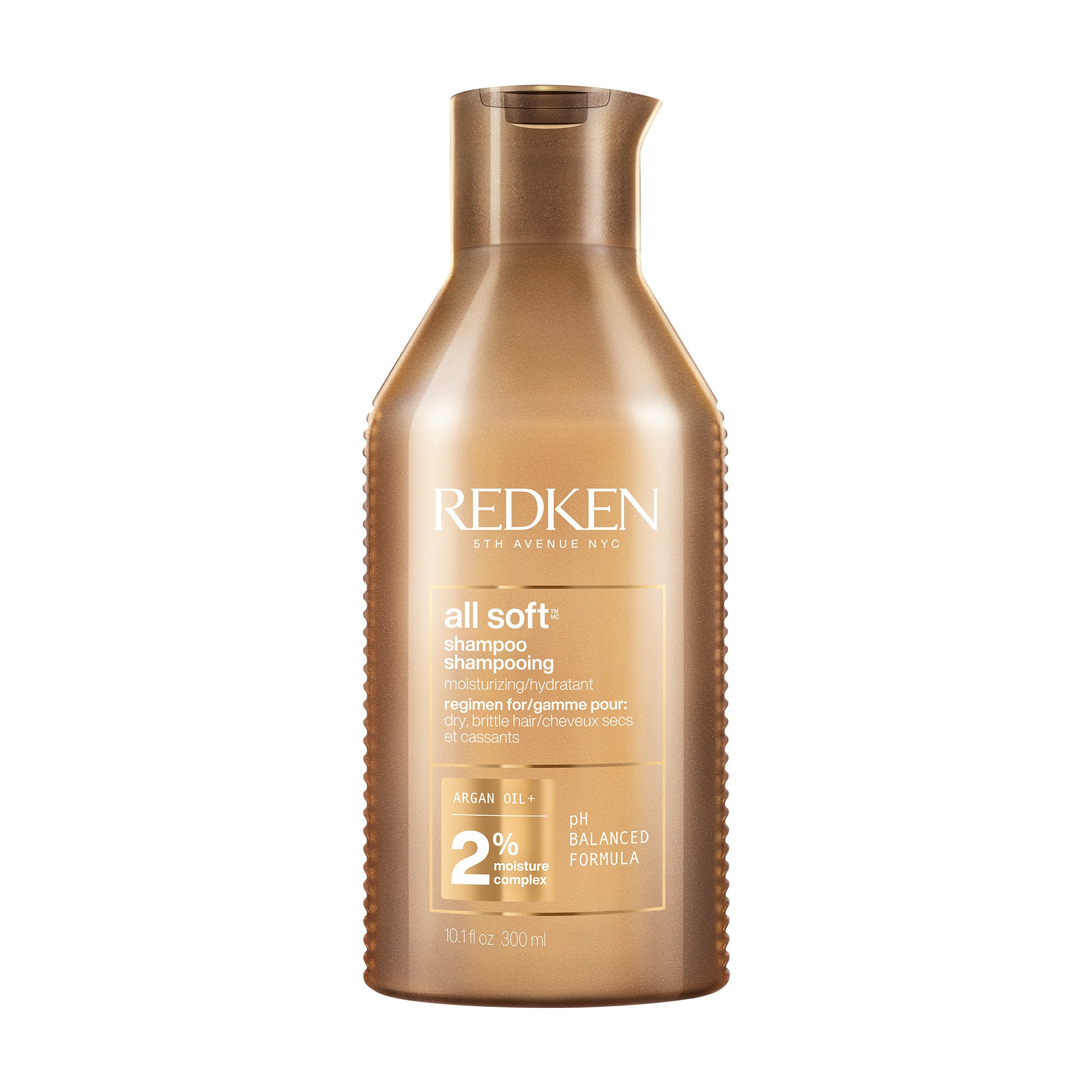 Redken All Soft Shampoo 300 ml kosteuttava shampoo kuiville hiuksille