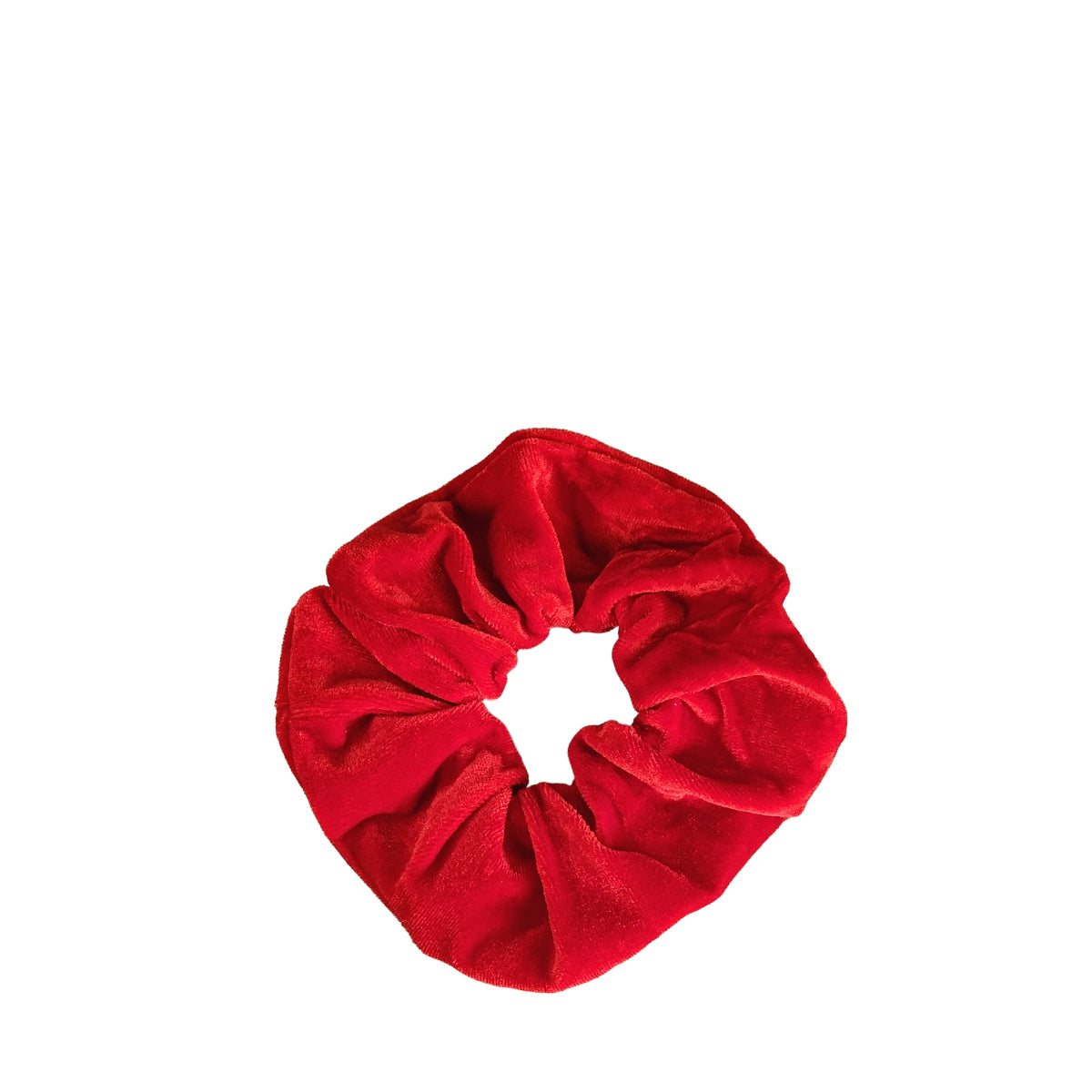 Cocobella - Velvet Scrunchie Red Iso